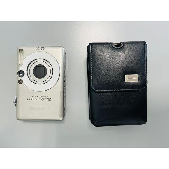 Canon PowerShot Digital ELPH SD300 / Compact Camera w/battery - PARTS OR REPAIR - Picture 6 of 8